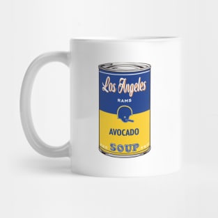 LA Rams Soup Can Mug
